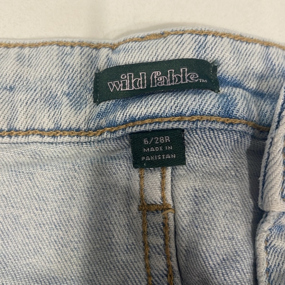 Wild Fable High Rise Jean Shorts - Picture 3 of 6